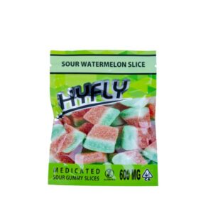 hyfly gummies sour watermelon slices