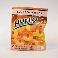 hyfly gummies sour peach rings