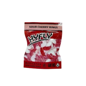 hyfly gummies sour cherry rings